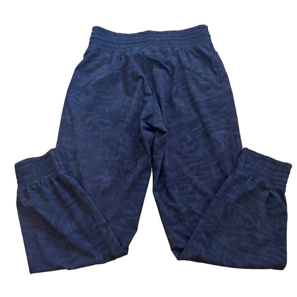 Athleta Camden Printed Joggers Lightweight Stretch w/ Zipper Pockets Womens Sz 4 - Picture 3 of 5